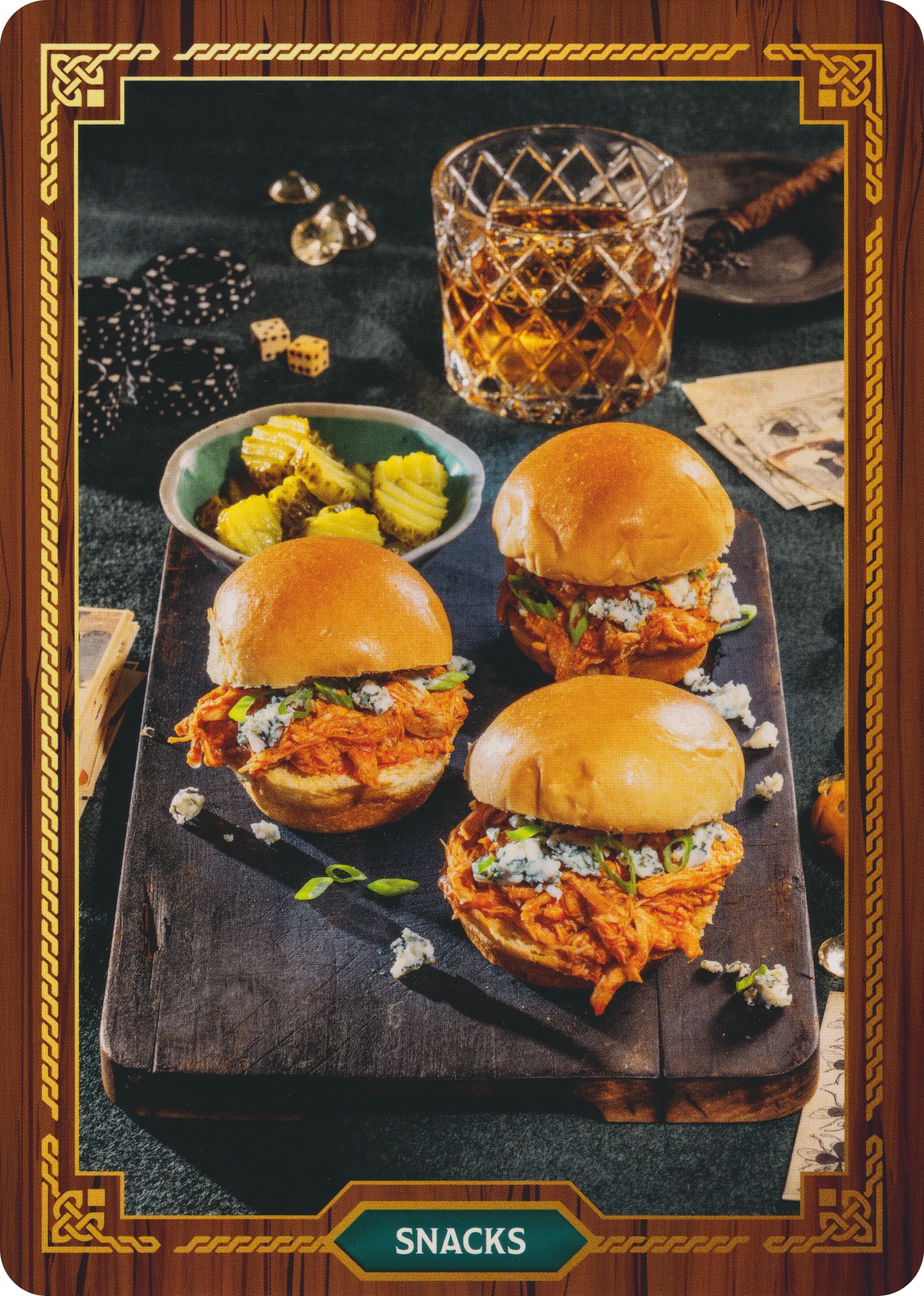 Spicy Shredded Stirge Sliders